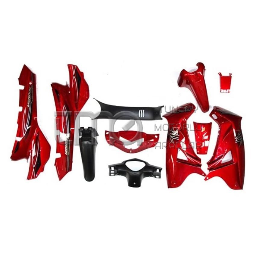 Mondial SFC Snappy Kaporta Seti Kırmızı