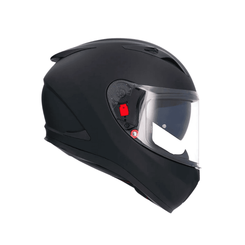 Shiro Fighter Full Face Kask Mat Siyah