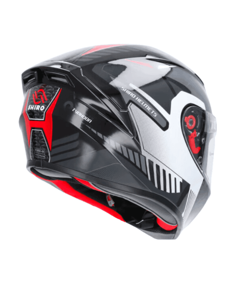 Shiro Fighter Typhoon Full Face Kask