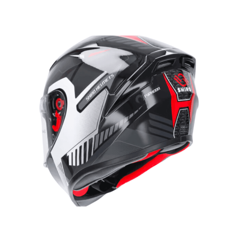 Shiro Fighter Typhoon Full Face Kask