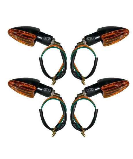 Motosiklet Sinyal Küçük Üçgen Model 4'lü Set