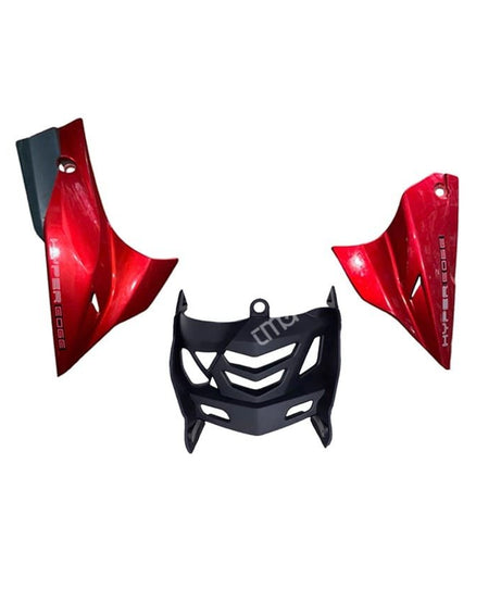 Tvs Apache Rtr Ön Alt Panel Sakal Komple Kırmızı Orijinal