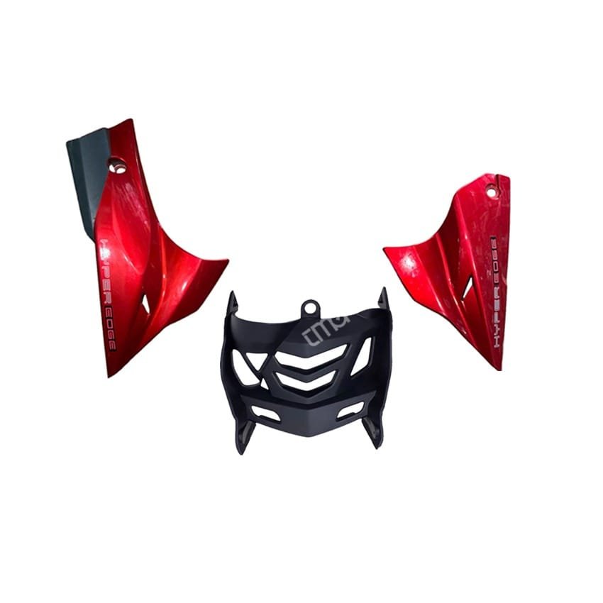 Tvs Apache Rtr Ön Alt Panel Sakal Komple Kırmızı Orijinal