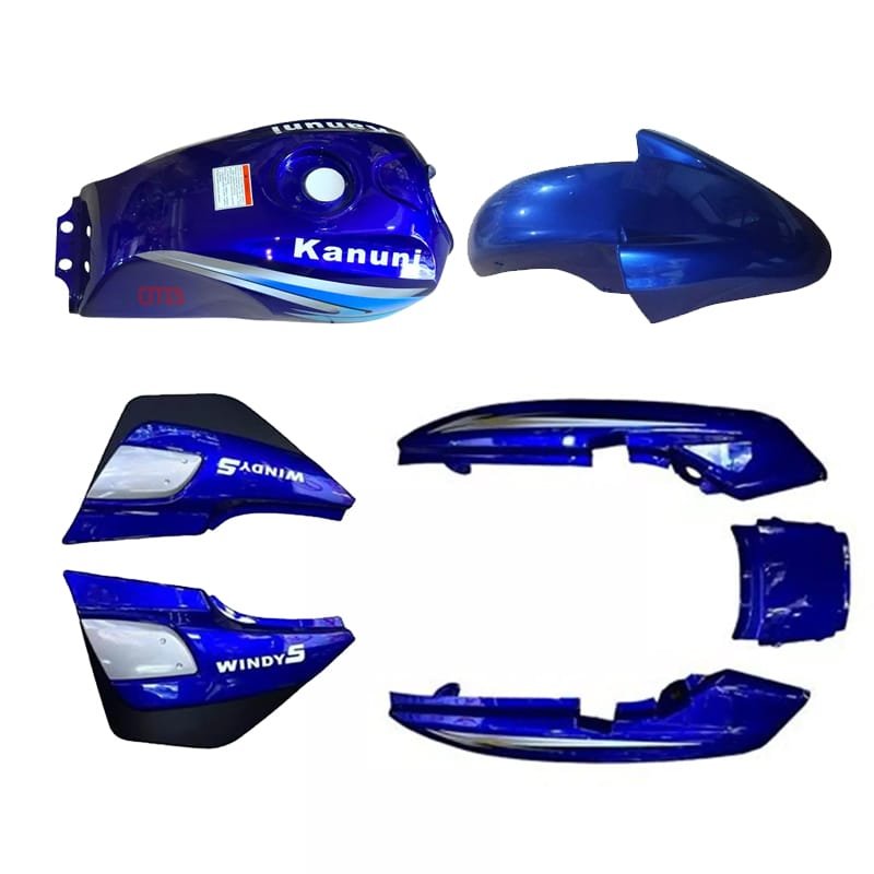 Kanuni Windy S Kaporta Seti 7 Parça Mavi