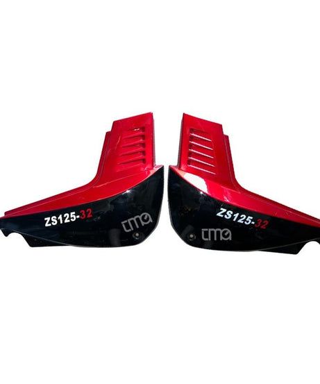 Zealsun 125-32 Yan Kapak Sağ Sol Takım Kırmızı