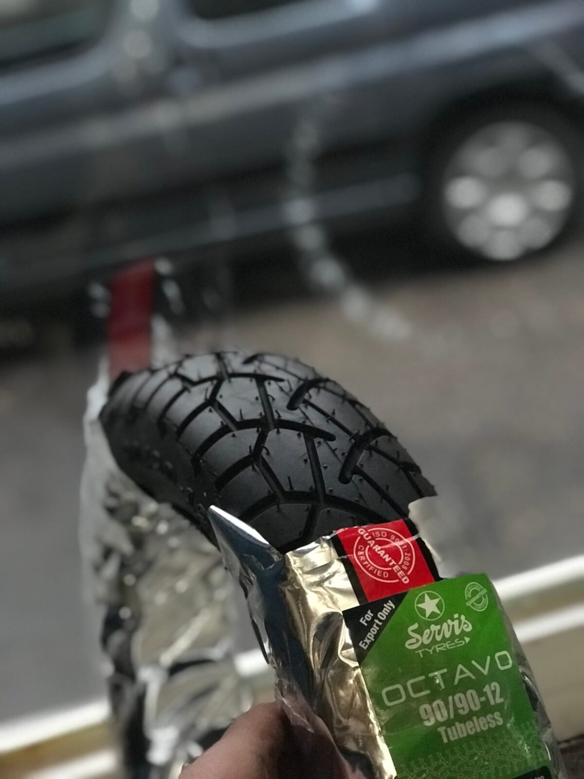 SERVIS 90/90-12 DIŞ LASTİK - Görsel 1