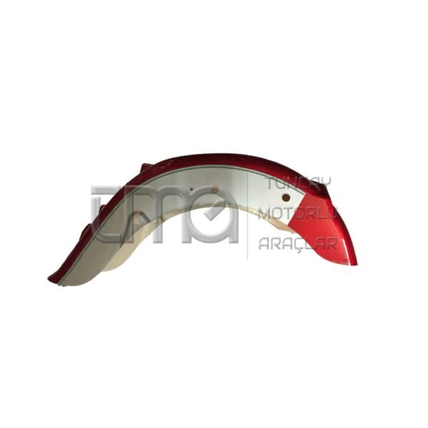 Çelik Crown 150 Chopper Arka Çamurluk (Kırmızı-Gri)