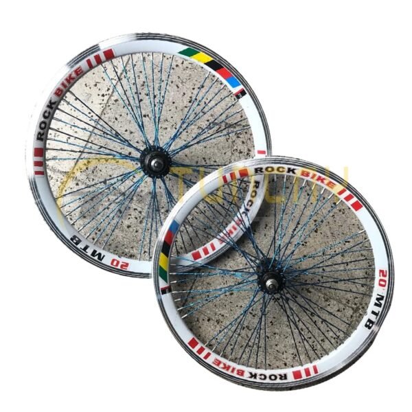 MTB 20" DOUBLE JANT ÖN ARKA TAKIM RENKLİ 48 TEL