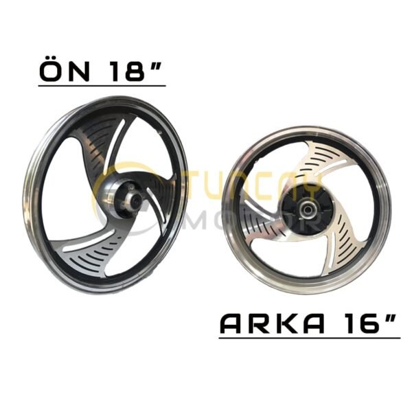 Mondial KT Jant Ön Arka Takım (Perdeli Model)