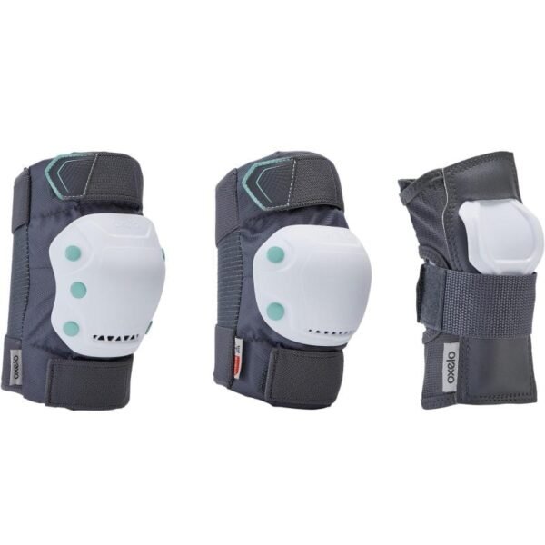 YETİŞKİN DİZLİK & DİRSEKLİK & BİLEKLİK SETİ - PATEN / KAYKAY /SCOOTER - FIT500 OXELO