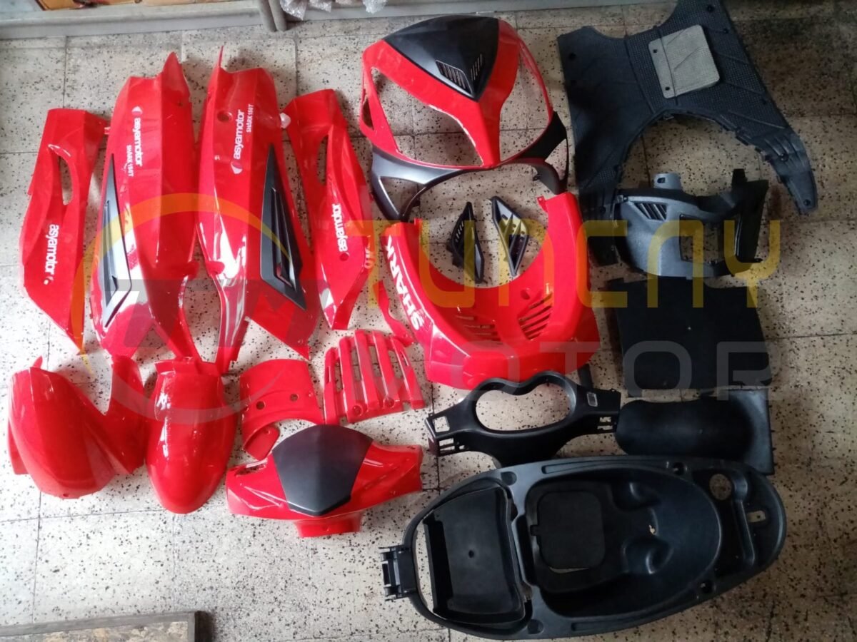MOTORAN MAKSİMA 150 KOMPLE KAPORTA SETİ (MAVİ) - Görsel 1