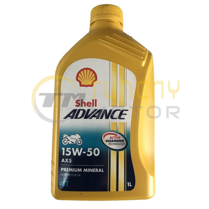 Shell Advance 15W-50 1L. Motor Yağı Orijnal
