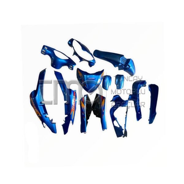 Zealsun 100-16 Kaporta Seti (Mavi) 13 Parça