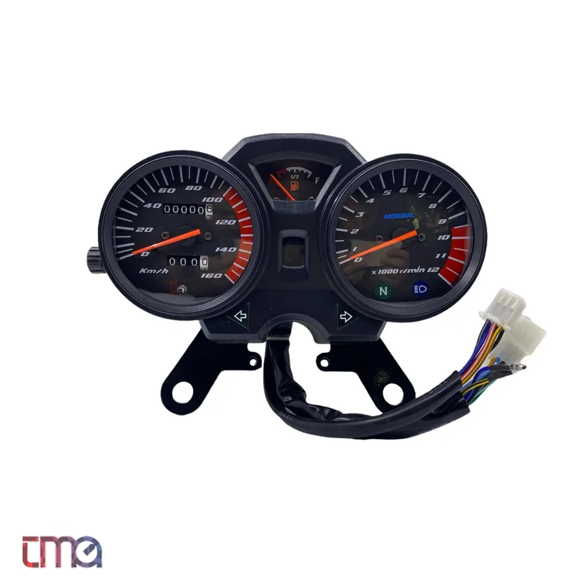 mondial-150-mg-superboy-kilometre-saati-gosterge Mondial 150 MG Süperboy Gösterge Paneli Kilometre Saati Komple Orijinal Tek Halat