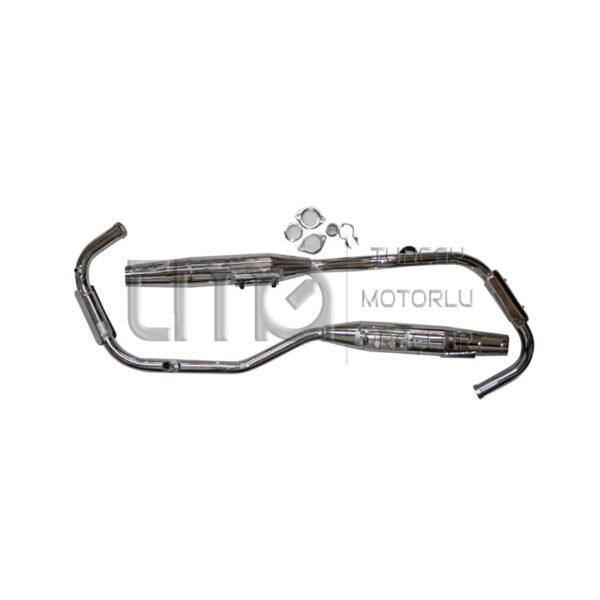 Mondial 250 MCT Egzoz Takımı (Orijinal)