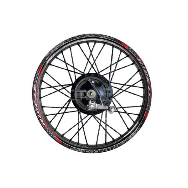 RIDE IT 17" Ön Jant Komple Siyah Kampanalı