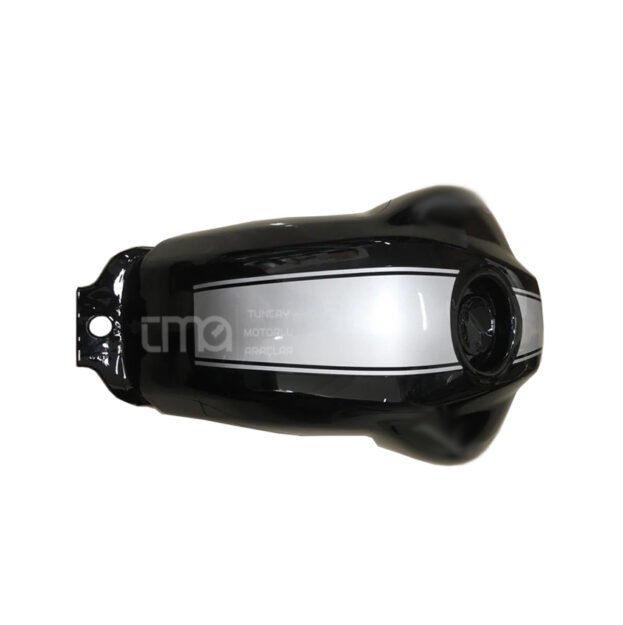 TVS Apache RTR Benzin Deposu Siyah-Gri Orijinal