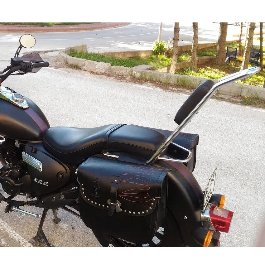 Chopper Sissybar Sırt Dayama Yüksek Boy - Görsel 2