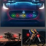 Şarjlı Mini Led Işık/motor Çakar Led/drone Işığı/anti Çarpışma Uyarı Işığı - Görsel 2