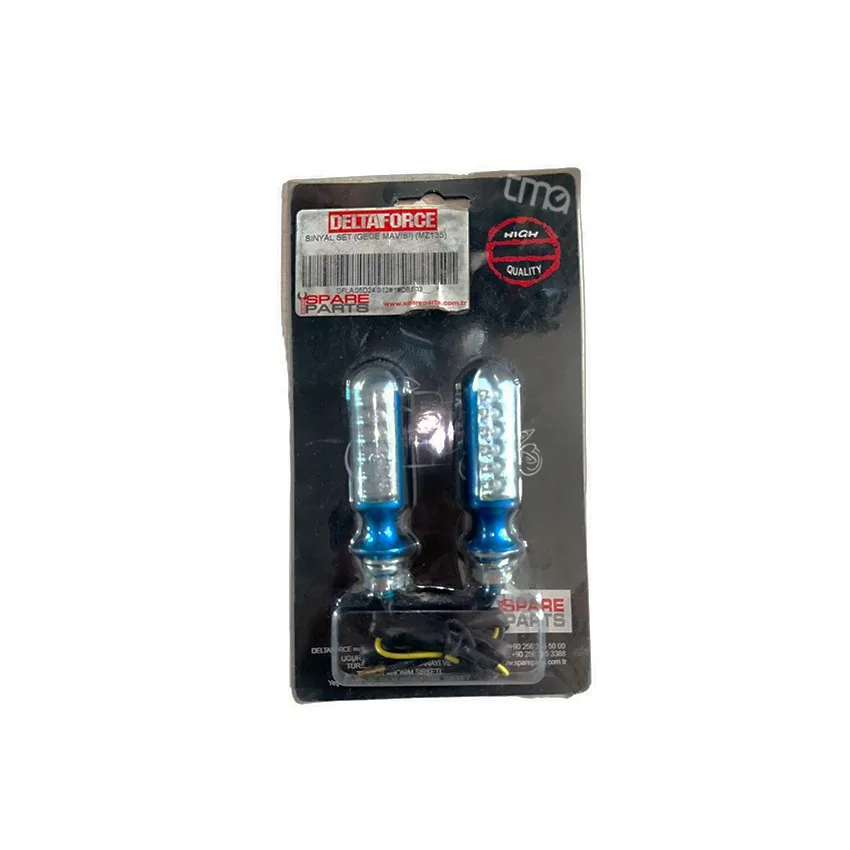 Delta Force Led Sinyal 2'li Takım Uzun Mavi