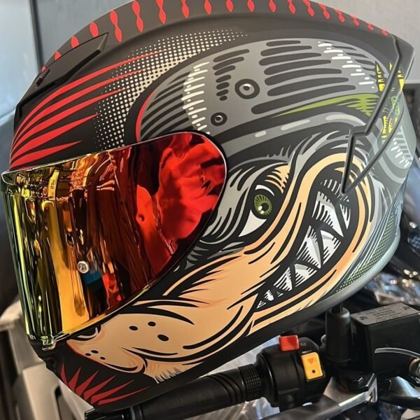 Shiro Fighter Wild Dog Full Face Kask