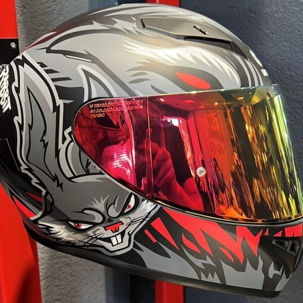 Shiro Fighter Rabbit Full Face Kask