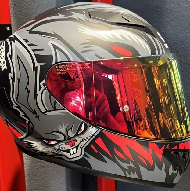 Shiro Fighter Rabbit Full Face Kask
