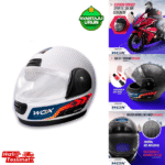 Wogen Full Face Karbon Kask Beyaz