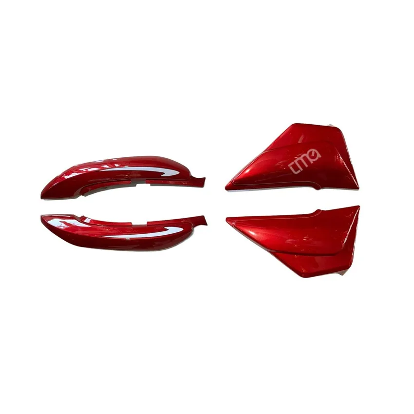 mg-superboy-yan-kapak-kirmizi Mondial MG Süperboy Kaporta Seti Sağ Sol Yan Kapak Ve Sele Altı Set Kırmızı 4 Parça