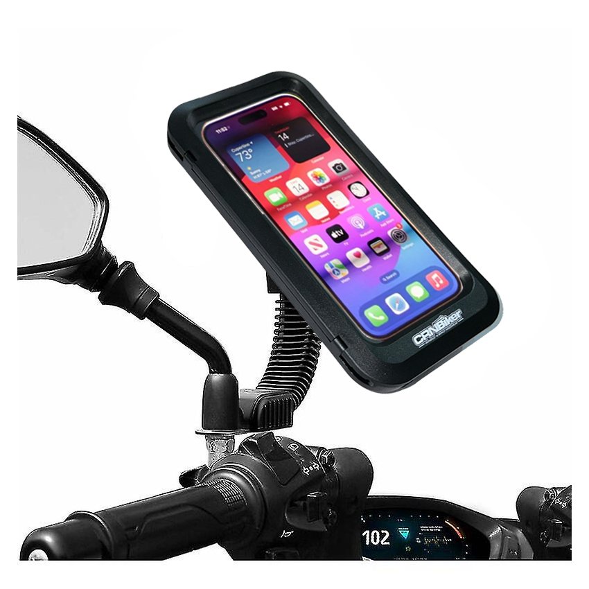Motosiklet Telefon Tutacağı Kapaklı Su Geçirmez XXL