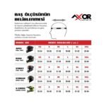 Axor Rage War-E Kask Athena Gri Turuncu - Görsel 7
