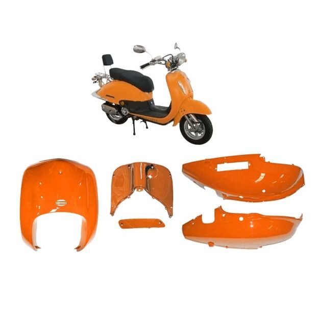 Mondial 125 Zn / Asya 125T Nostalji Kaporta Seti Turuncu Renk
