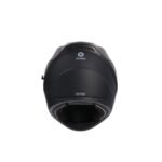 Shiro Full Face Blaster Solid Mat Siyah Güneş Gözlüklü Kask - Görsel 5