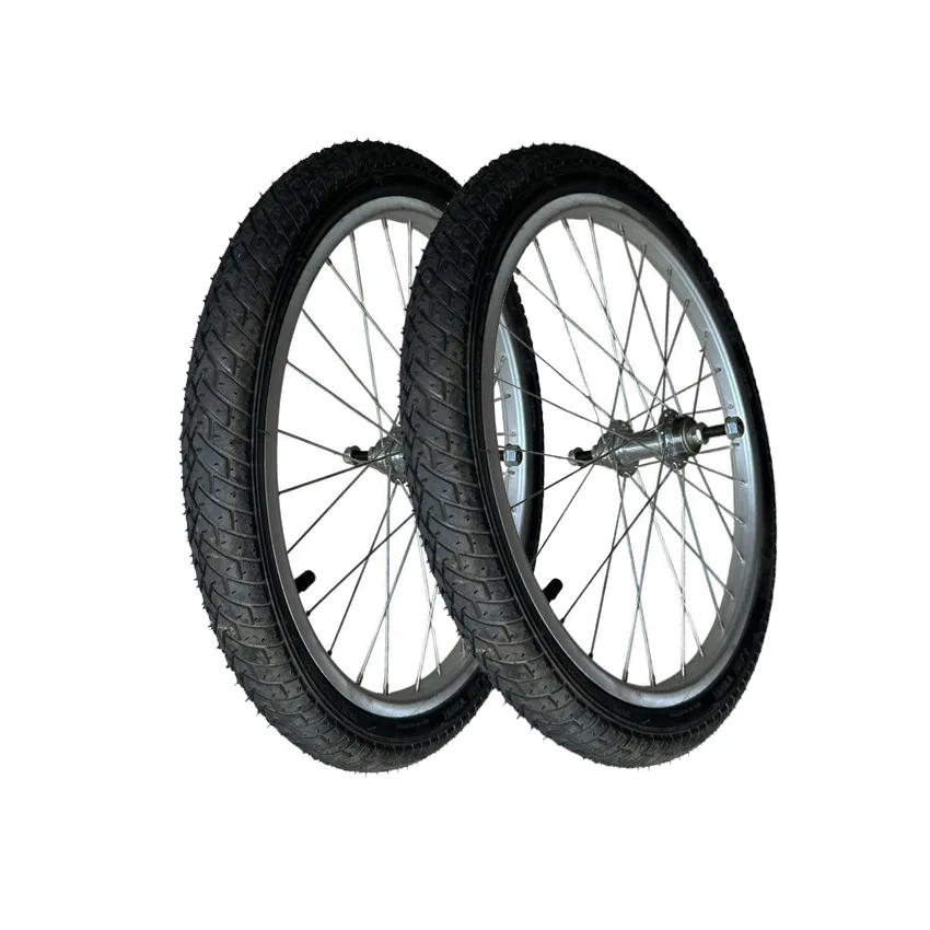 bisiklet-on-arka-teker-20-siyah Bisiklet 20 Jant Lastik Takımı Ön Arka Siyah Lastikli