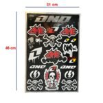 Kurukafa Çoklu Yapıştırma Sticker Büyük Boy 31X46 cm - Görsel 2