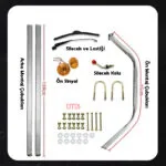 Kuba Pikap 200 Max Kabin Kırmızı - Görsel 2