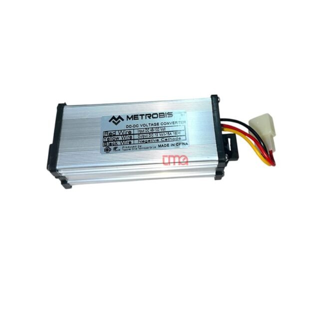 Elektrikli Bisiklet Voltaj Düşürücü Converter 48/100V - 12 Volt 15 Ah - 160W