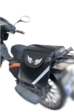 Suni Deri 1.Kalite Heybe Reflektörlü Motorsiklet Cg Cub 35 x 90 cm - Görsel 4