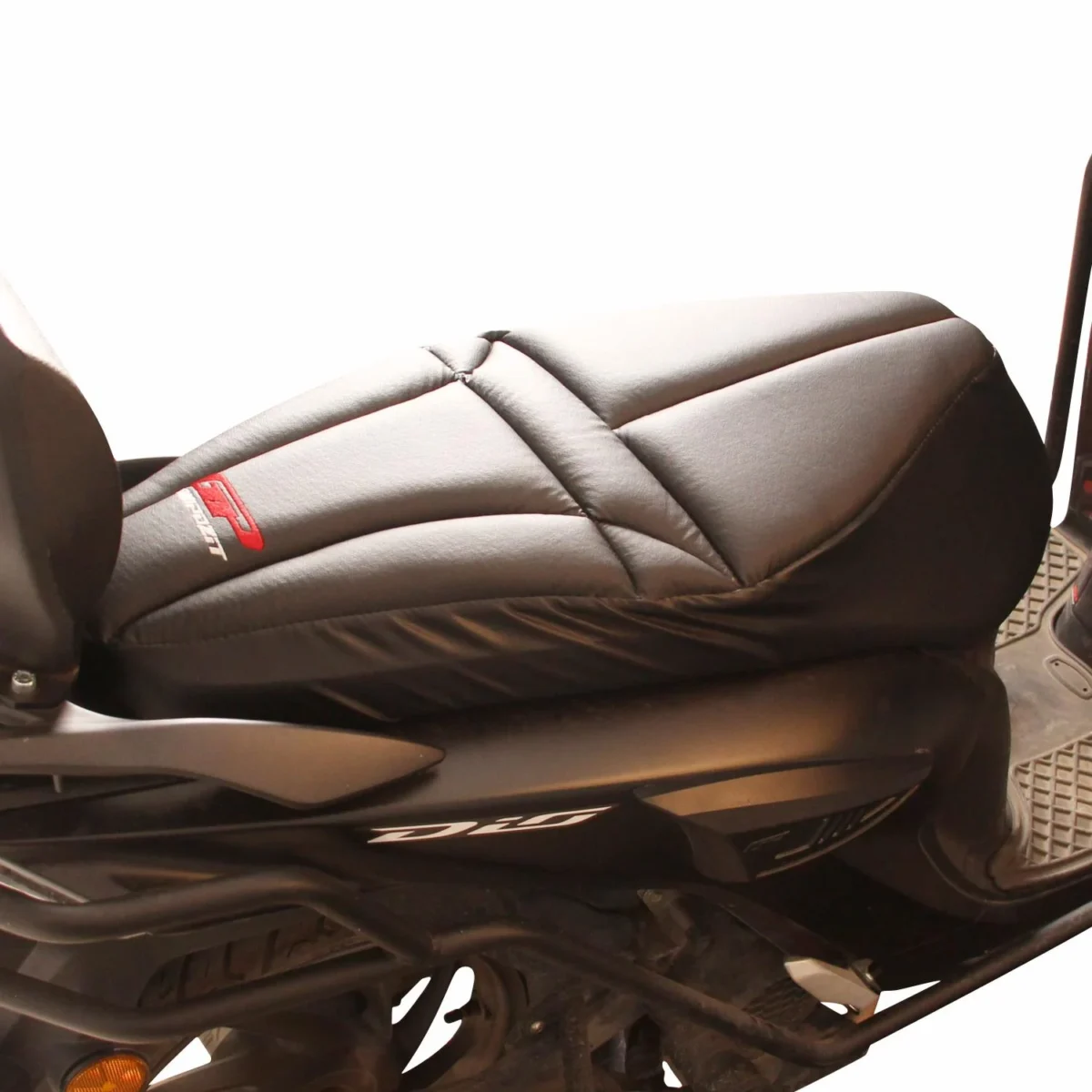 Honda Dio 2021-2025 Uyumlu Motosiklet Konfor Sele Kılıfı Siyah - Görsel 1