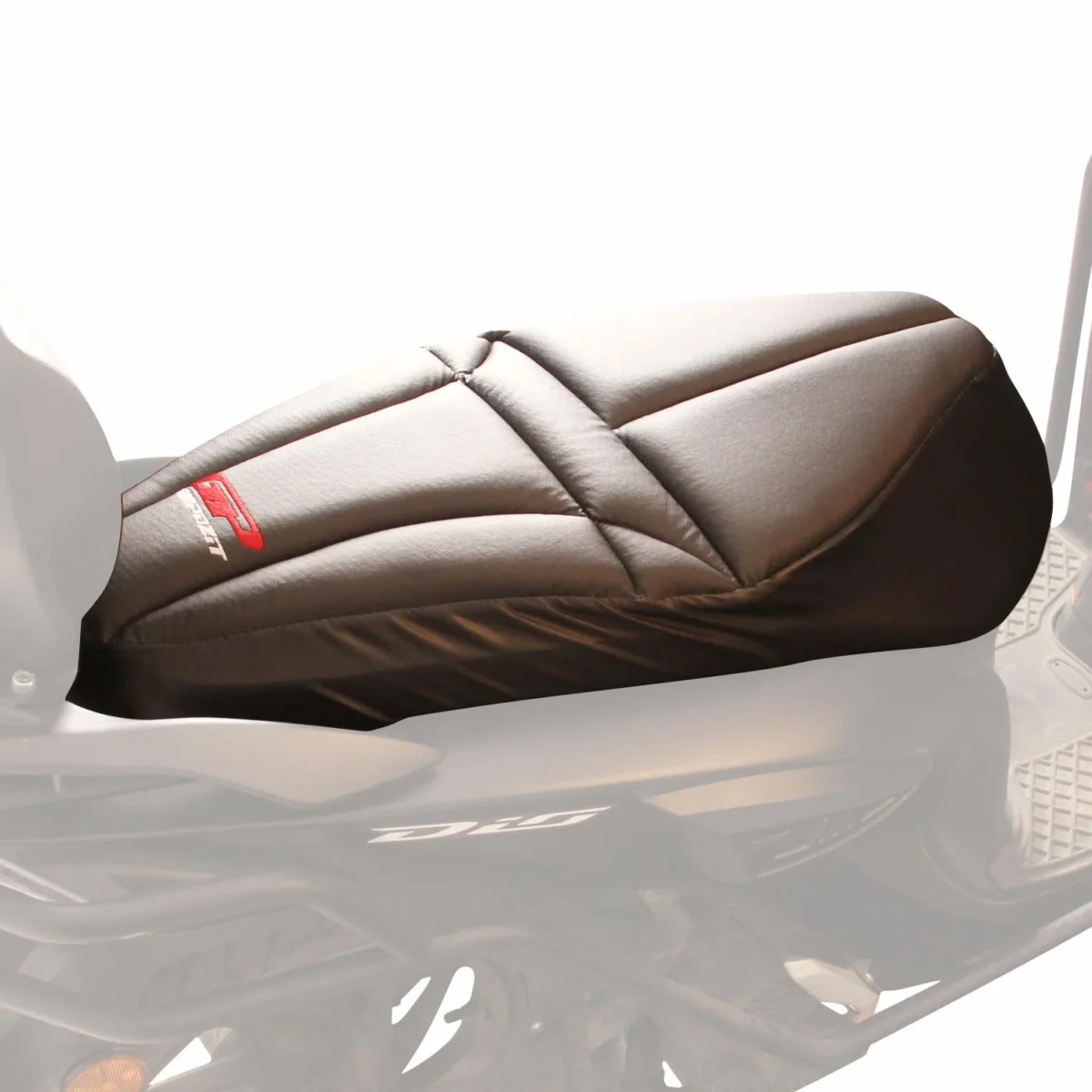 Honda Dio 2021-2025 Uyumlu Motosiklet Konfor Sele Kılıfı Siyah - Görsel 2