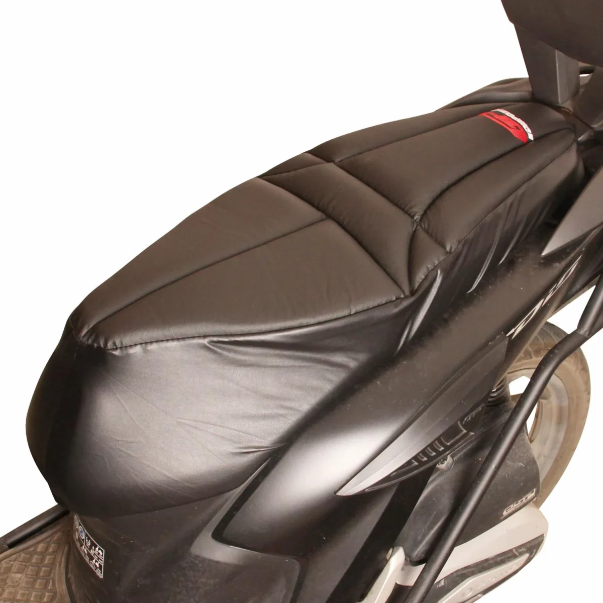 Honda Dio 2021-2025 Uyumlu Motosiklet Konfor Sele Kılıfı Siyah - Görsel 5