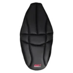 Yamaha XMAX 250-400 2018-2024 Uyumlu Fileli Motosiklet Konfor Sele Kılıfı Siyah - Görsel 4