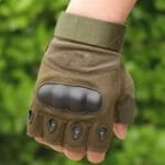 Korumalı Eldiven Parmaksız Model