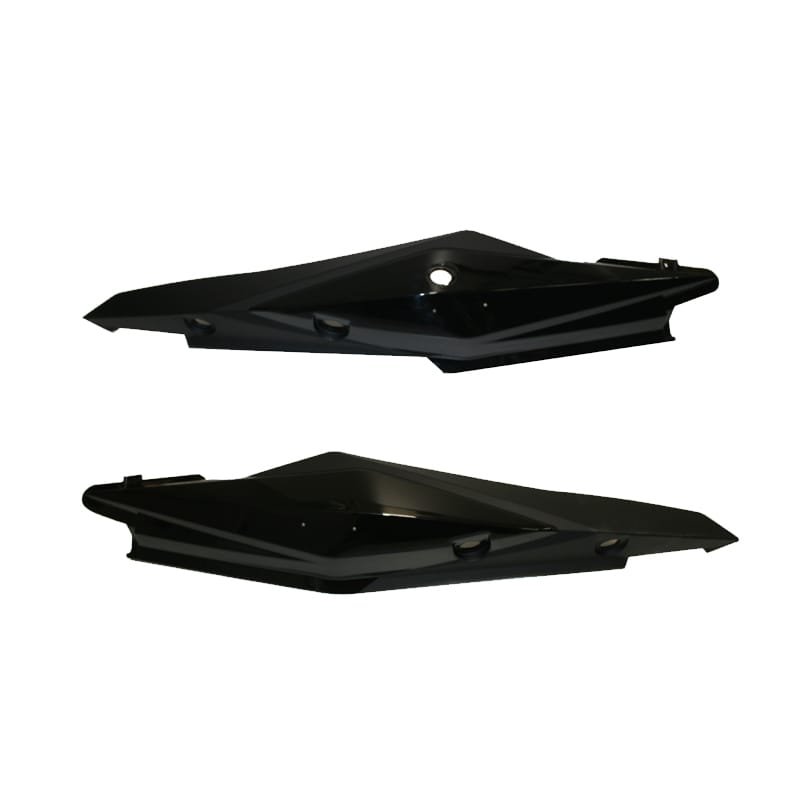 zone-sele-altı-siyah Mondial Z-One 150 Sele Altı Yan Karenaj Sağ Sol Takım Siyah