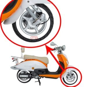 Mondial Znu Lastik Yanağı Beyaz 10 Jant