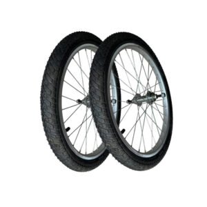 Bisiklet 16 Jant Lastik Takımı Ön Arka Siyah Lastikli