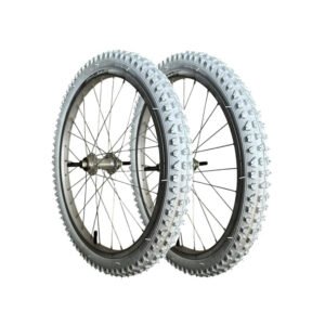 Bisiklet 16 Jant Lastik Takımı Ön Arka Beyaz Lastikli