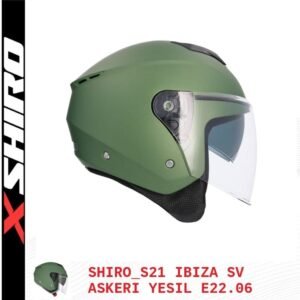 Shiro Ibiza Yarım M.C Yeşil