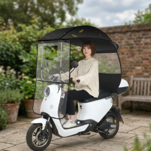 Scooter Motosiklet Yağmurluk Tente Çadır Kumaşı Şemsiye Gölgelik Branda