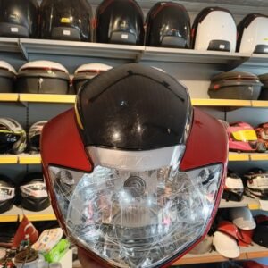 TVS Apache Rtr 150 Eski Kasa Kafa Seti Kırmızı Far+Far Çerçevesi Takım+Siperlik Orjinal